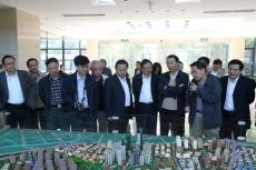 南京市政協(xié)主席沈健一行蒞臨南京建工集團燕子磯新城項目調(diào)研指導