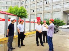 南航校長(zhǎng)聶宏至民航樓項(xiàng)目調(diào)研智慧工地